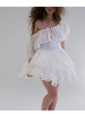 Selkie Ivory Shipwreck Dress XL